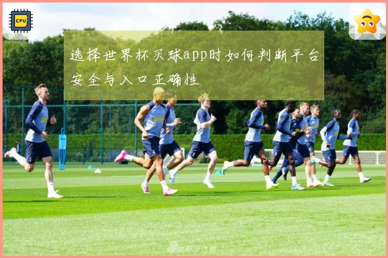 选择世界杯买球app时如何判断平台安全与入口正确性