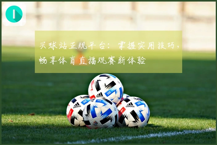 买球站正规平台：掌握实用技巧，畅享体育直播观赛新体验